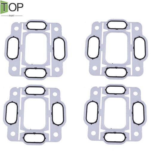 DURAFORCE 4X Turbocharger Mounting Metal Gasket 3921926 for Cummins 4/6B C8.3 Engine