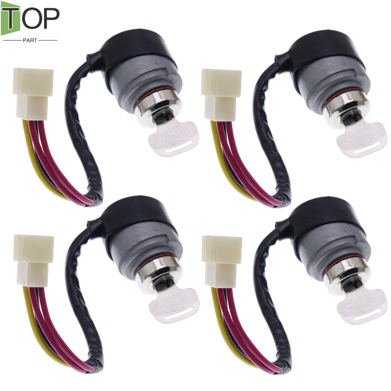 DURAFORCE 4X 52200-41212 Ignition Key Switch for Kubota M4900 M5700 M6800 M8200 M9000