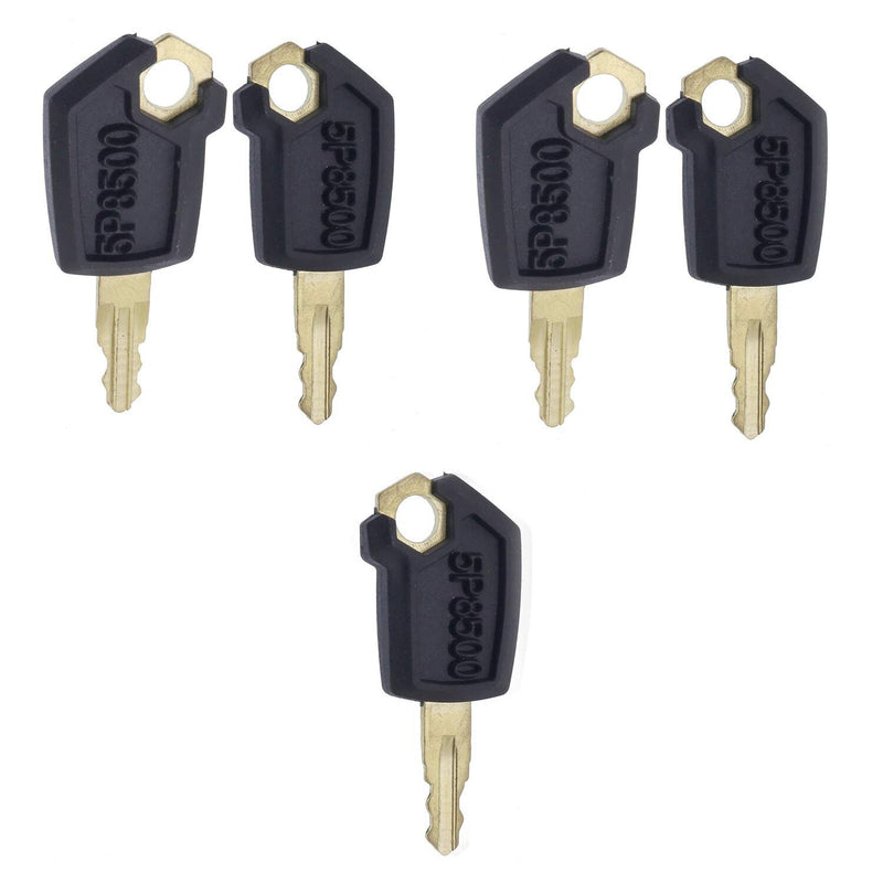 DURAFORCE 5X CAT Ignition Keys 5P8500 0964753 0966198 8V4404 9G2777 for 416C 248B