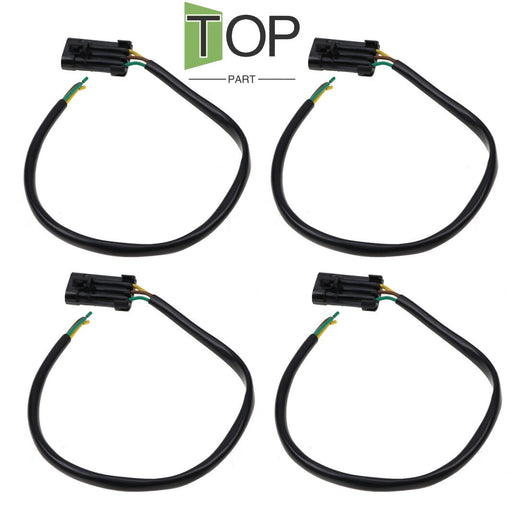 DURAFORCE 4X 3-Pin Wiper Motor Connector Plug 6730321 for Bobcat 751 753 763 773 863 864