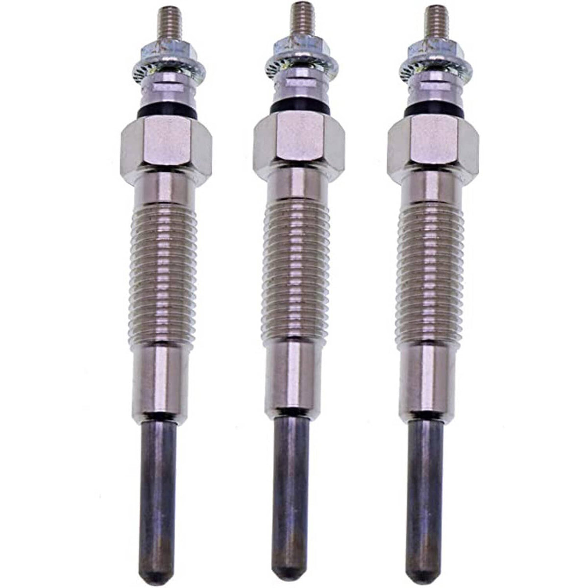 3PCS Glow Plug 32A66-03102 for Mitsubishi S4S Engine Forklift Excavato ...