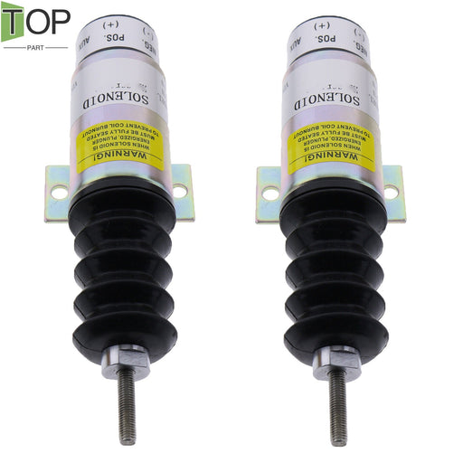 DURAFORCE 2X 12V Stop Solenoid for Genie GS-3369 RT GS-4069 RT TMZ-50/30 TZ-50/30 Parts