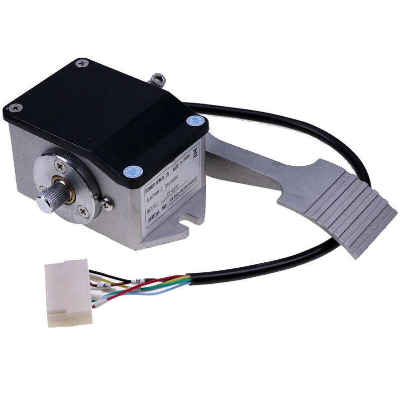 DURAFORCE Foot Throttle FP-6 Style 0-5K Footpedal For Curtis EV Potentiometer Type 0-5 Ohm