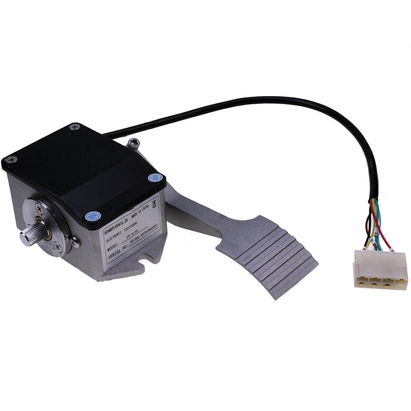DURAFORCE Foot Throttle FP-6 Style 0-5K Footpedal For Curtis EV Potentiometer Type 0-5 Ohm