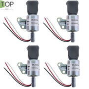 DURAFORCE 4X 12V Shutdown Solenoid 17520-60013 For Kubota D722 D902 Z482