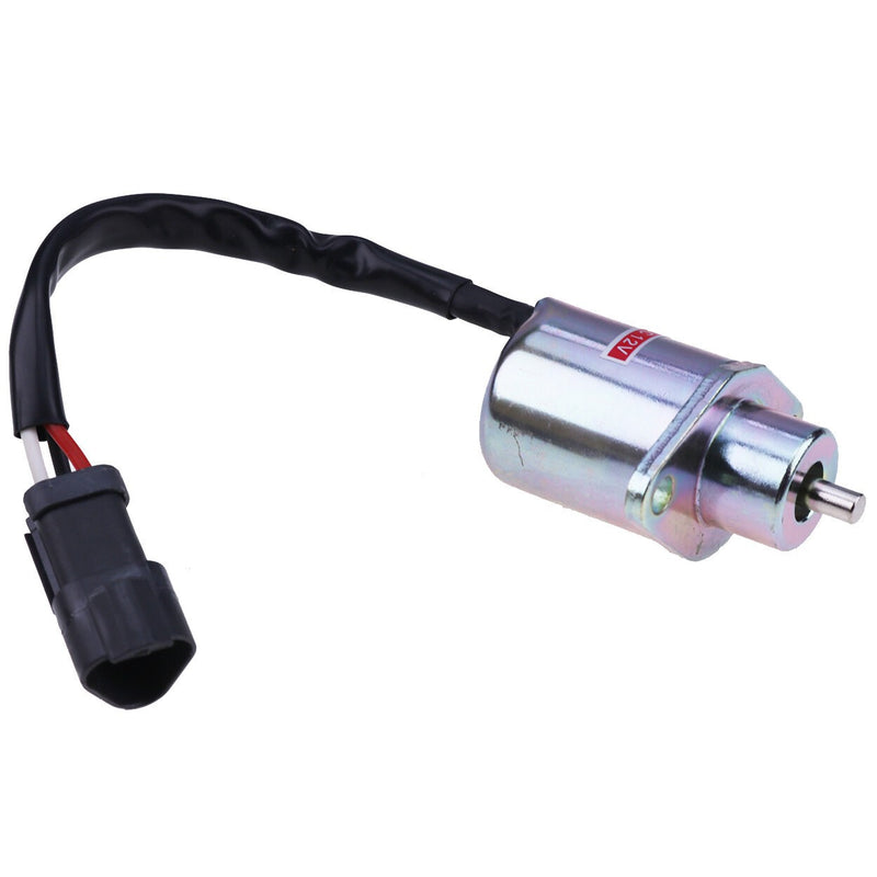 DURAFORCE Fuel Shutoff Solenoid 12V 173-1338 172-7209 For CAT 236 246 252 267 277 287 906