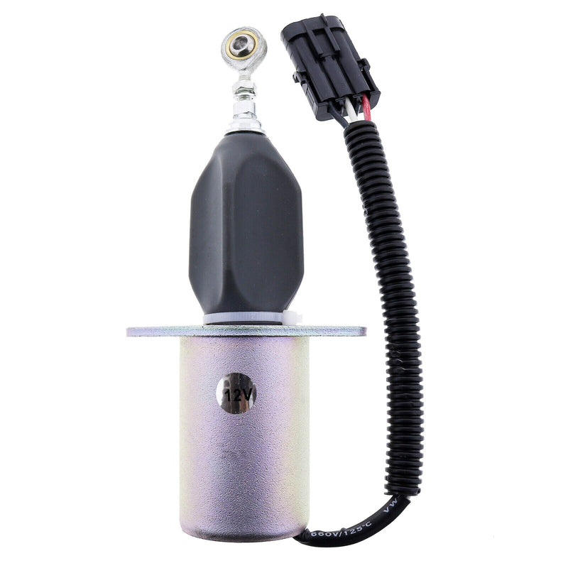 DURAFORCE NEW SA-4764-12 Fuel Shutoff Solenoid Compatible With Ford Cummins 5.9L 8.3L