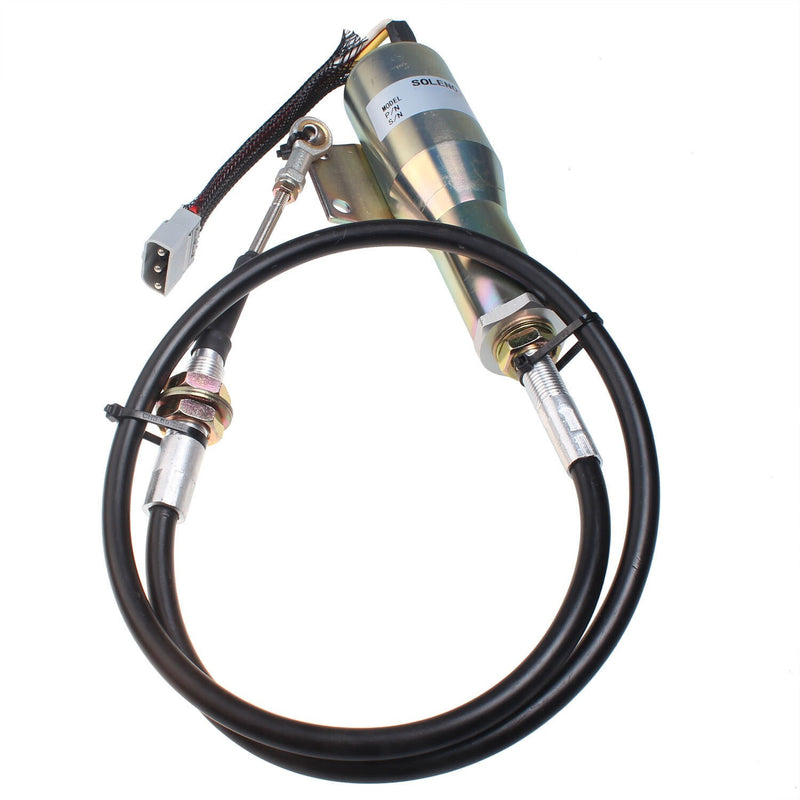 DURAFORCE Stop Solenoid VOE 11110030 for Volvo Wheel Loaders L70C L120C L90C L220D L70D