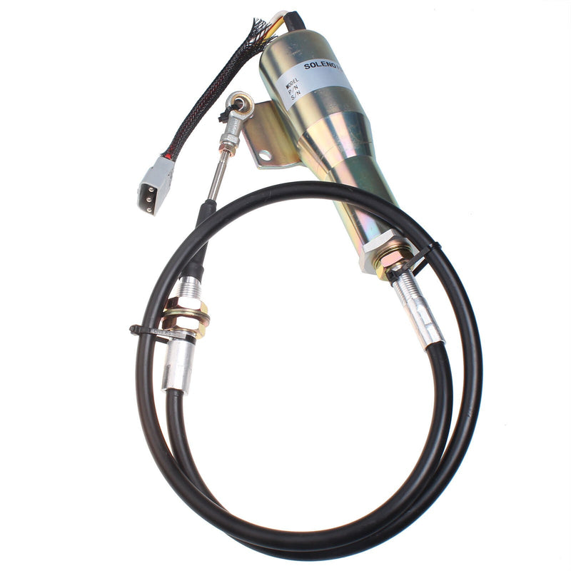 DURAFORCE Stop Solenoid SA-4744-24 SA-4646 24V For Volvo L120C L90C L150C