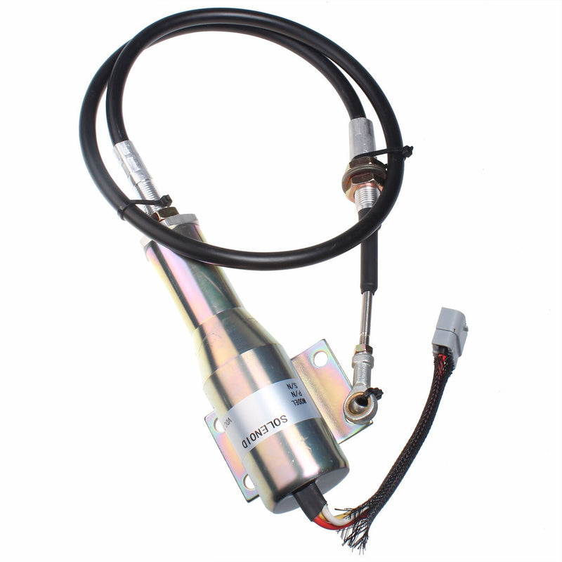 DURAFORCE Stop Solenoid SA-4744-24 SA-4646 24V For Volvo L120C L90C L150C