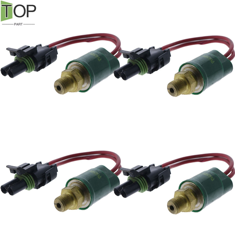 DURAFORCE 4X Park Brake Oil Switch AT159811 For John Deere 310SK 710J 210LE 485E 644G 410E