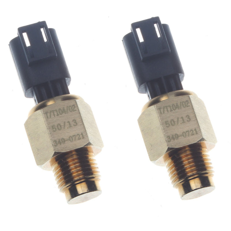 DURAFORCE 2X Water Temperature Sensor 349-0721 For Perkins 402D-05 403D-07 403D-11