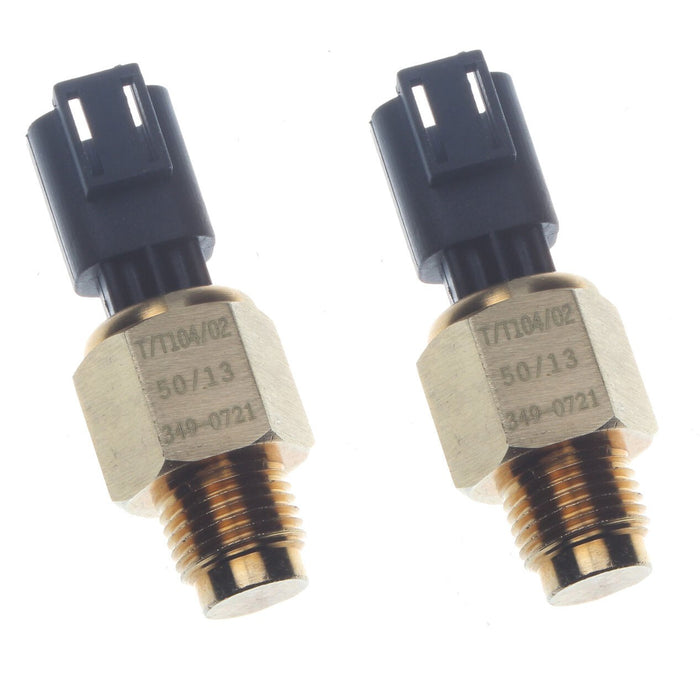 DURAFORCE 2X Water Temperature Sensor 349-0721 For Perkins 402D-05 403D-07 403D-11