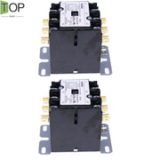 DURAFORCE 2X New 3 Poles 40 Amp 240V AC Coil Definite Purpose Contactor SA-3P-40A-240V