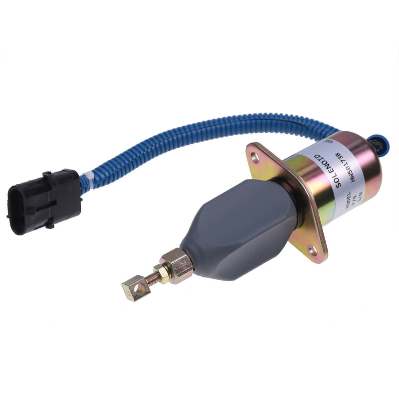 DURAFORCE New Fuel Shutdown Solenoid SA-4026-12 1752ES RQV-K 12V For Ford Cummins 5.9L