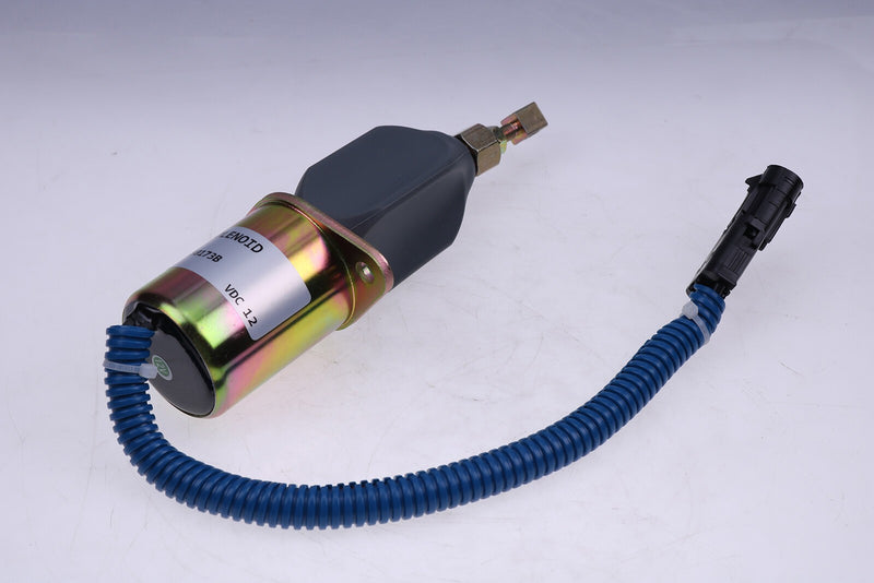 DURAFORCE New Fuel Shutdown Solenoid SA-4026-12 1752ES RQV-K 12V For Ford Cummins 5.9L