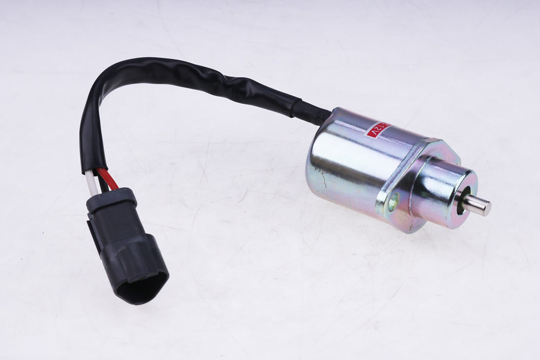 DURAFORCE 2X 2848A278 Fuel Shut Off Solenoid For CAT 236 246 Skid Steer Perkins UB704