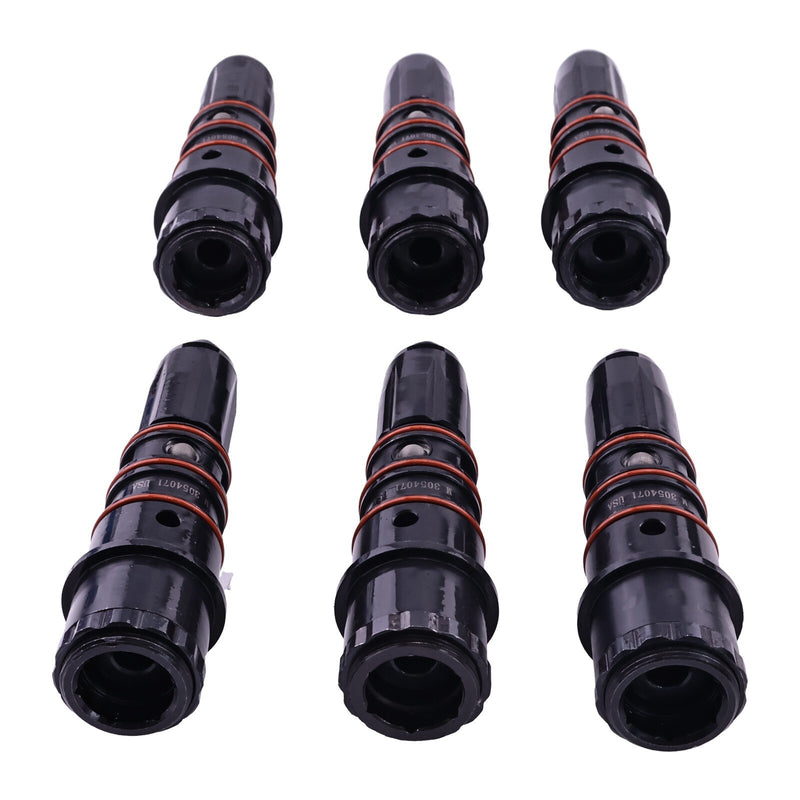 DURAFORCE 6X Fuel Injectors 3054071 3018346 Compatible with Cummins 855 N855 NT855