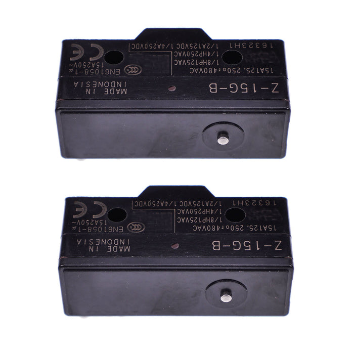 DURAFORCE 2X New BA-2R62-P5 Basic Snap Action Switch 20 A 125 250 Or 480 VAC T793