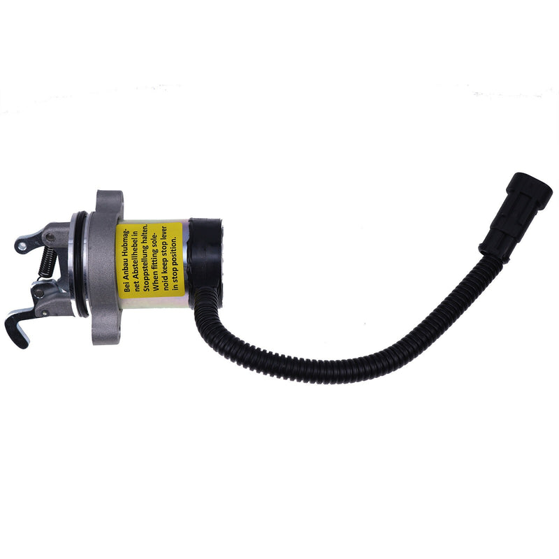 DURAFORCE For Deutz F3L F3M F4L F4M 1011 2011 12V Fuel Shutoff Solenoid 04103812 04103808