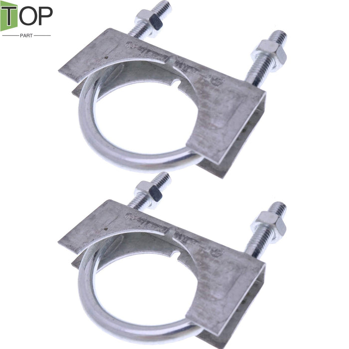 DURAFORCE 2X Exhaust Pipe Clamp 6677363 7101708 Fits Bobcat 751G 753 763 773 7753 S130