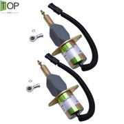 DURAFORCE 2X NEW Shut Down Solenoid 3923680 For Cummins 6CT