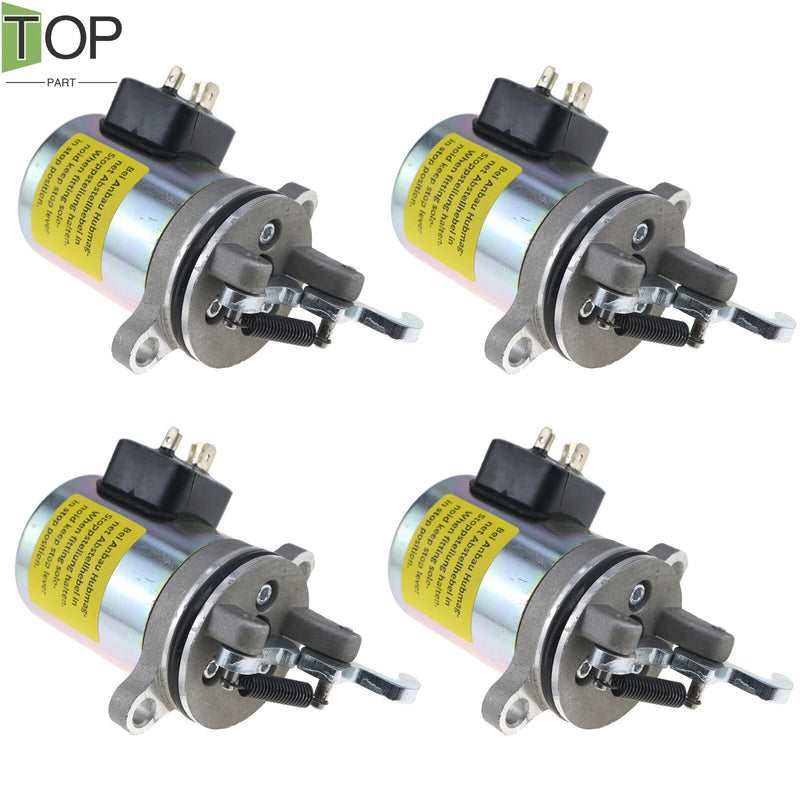 DURAFORCE 4X Fuel ShutOff Solenoid 04170534R 04270712 For Deutz F2L1011 BF4L1011 1011F
