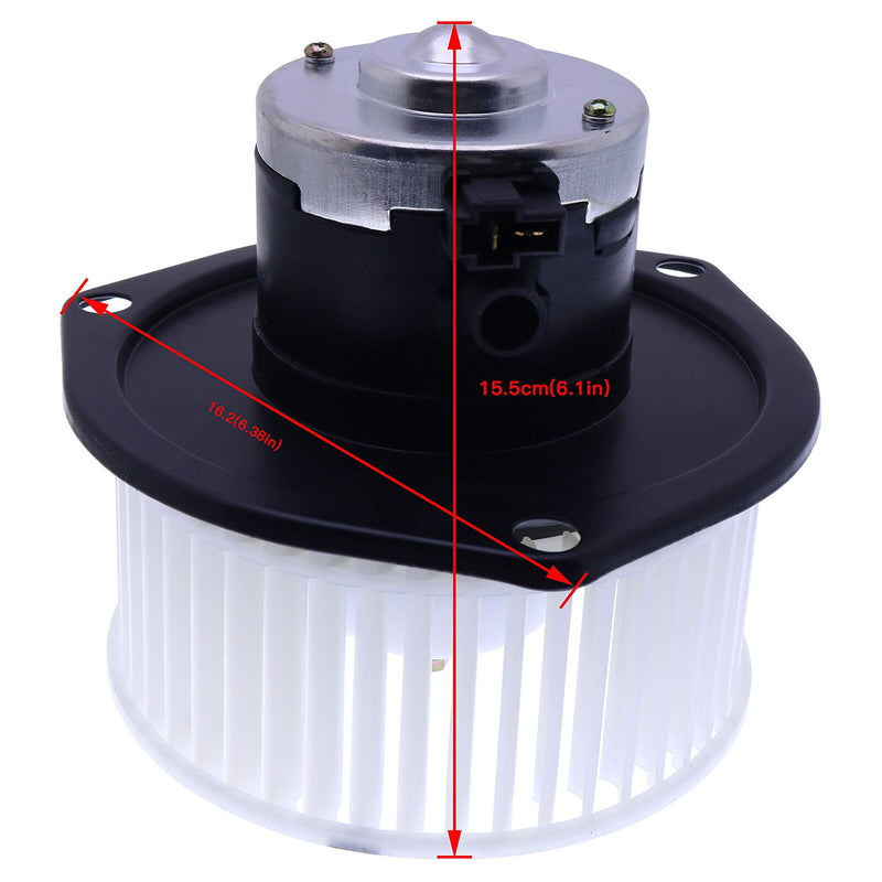 DURAFORCE Blower Motor Fan 24V 162500-6330 For Denso Komatsu Hitachi CAT John Deere Hino