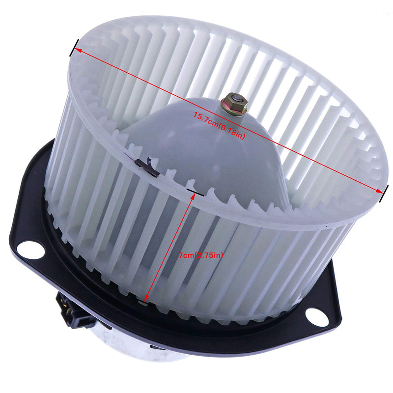 DURAFORCE Blower Motor Fan 24V 162500-6330 For Denso Komatsu Hitachi CAT John Deere Hino