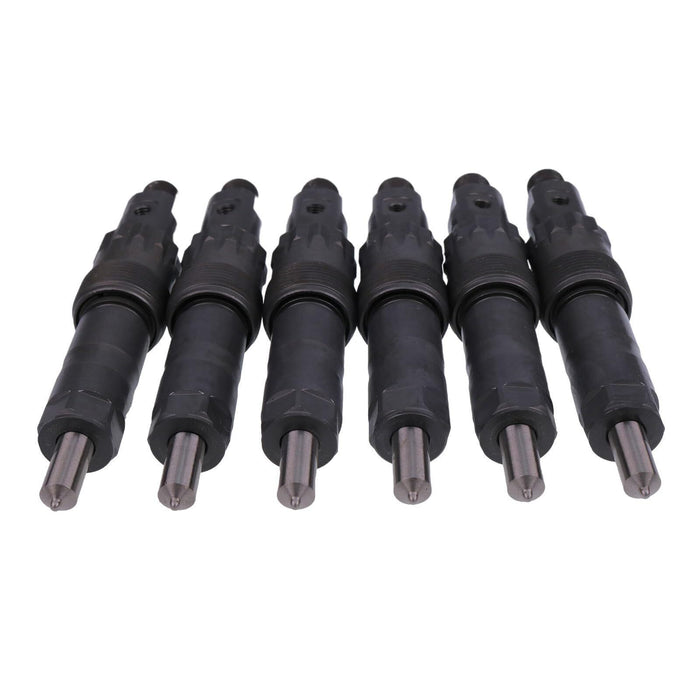DURAFORCE 6X Fuel Injectors AR101885 AR74665 For John Deere Engine 6466A 6466D 6466T
