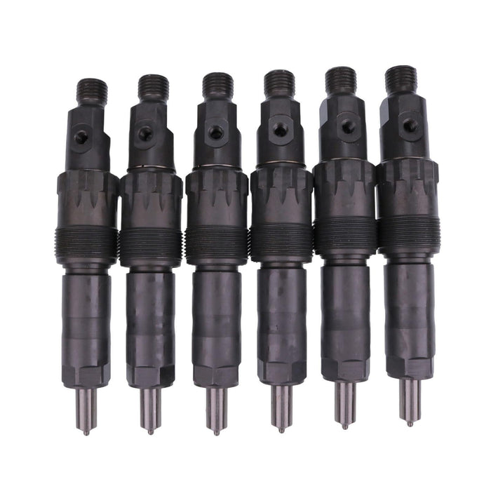 DURAFORCE 6X Fuel Injectors AR101885 AR74665 For John Deere Engine 6466A 6466D 6466T