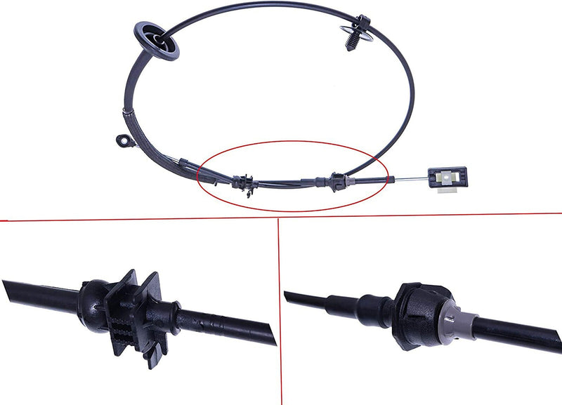 DURAFORCE XC3Z-7E395-CA Automatic Transmission Shift Cable For Ford Super Duty F-250 7.3L