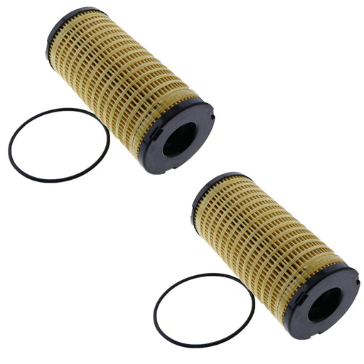 DURAFORCE 2X New Fuel Filter Element 1R-1804 For Caterpillar 1104A-44(RR) C4.4 3054C-3054E