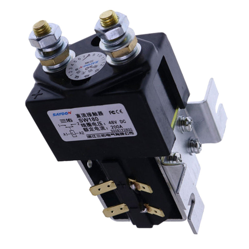 DURAFORCE NEW For Albright SW180 Style 48V 200A New Heavy Duty DC Contactor Solenoid
