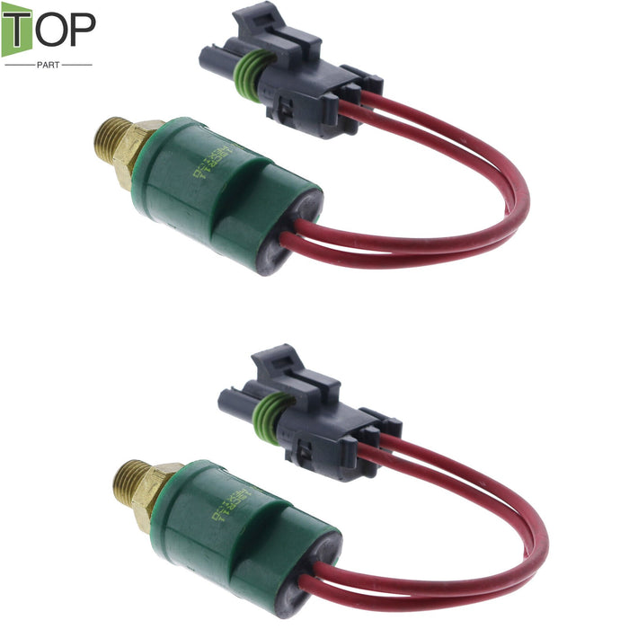 DURAFORCE 2X Oil Pressure Switch AT159811 for John Deere 310E 310G 315SJ 325J 325K 410G