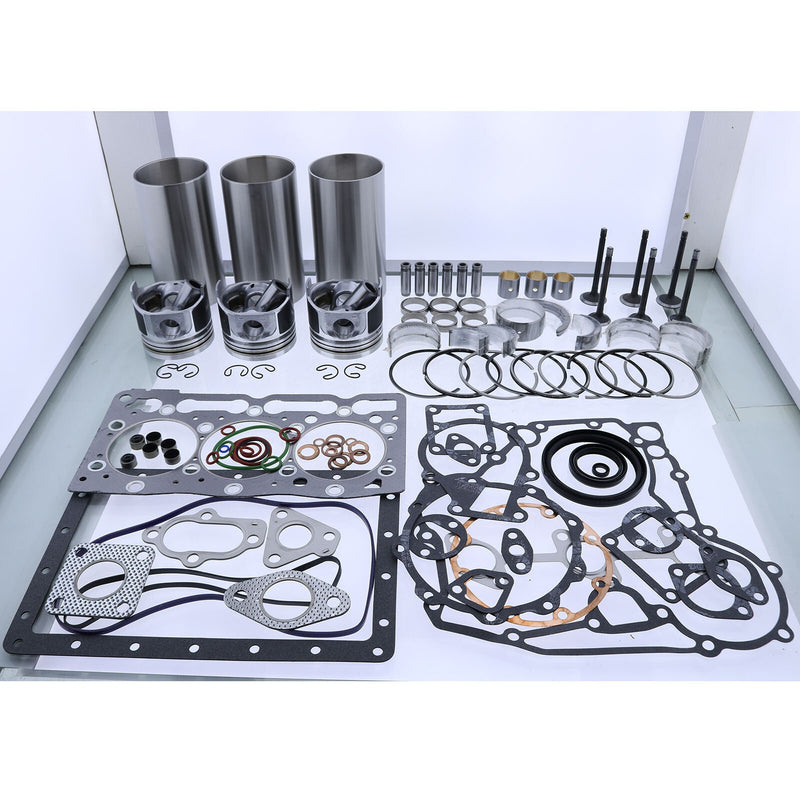 DURAFORCE Kubota D1305 Engine Overhaul Rebuild Kit B2650 B2920 KB23X KB225 F3080