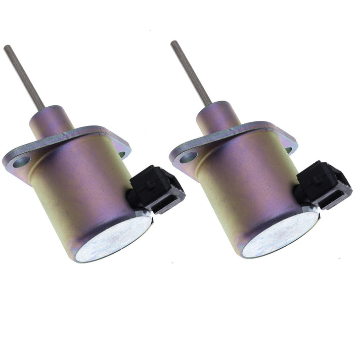 DURAFORCE 2X Stop Solenoid E6820-60011 E6850-60011 for Kioti CK25 CK30 DK35 DS4110 Tractor