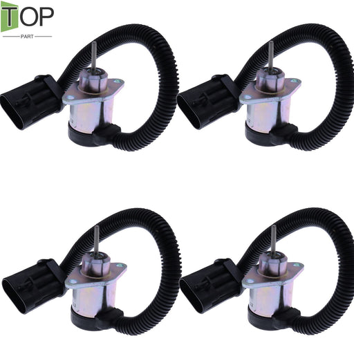 DURAFORCE 4X 12V Stop Solenoid 7000769 for Bobcat A300 A770 S220 S250 S630 T250 T320