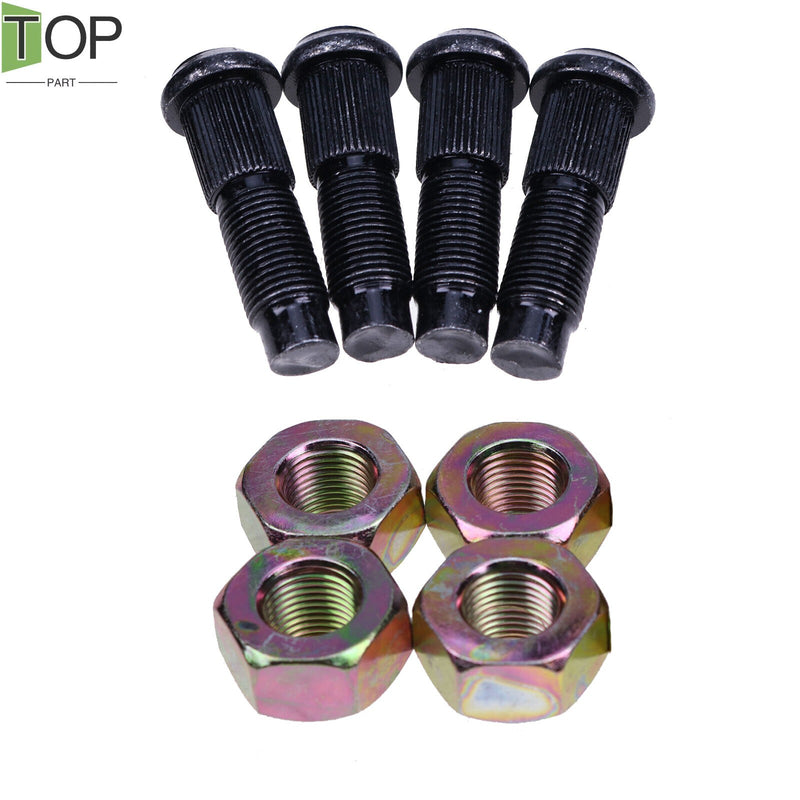 DURAFORCE 4X Bobcat Rim Lug Nuts 6564669 & Stud Wheel Bolts 6709170 for 600 610