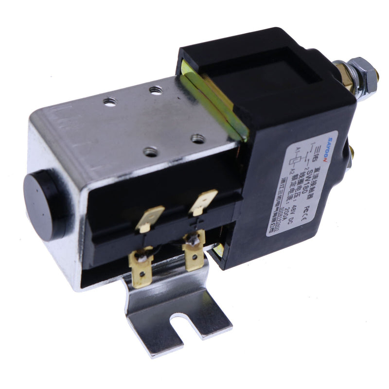 DURAFORCE Heavy Duty 48V 200A DC Contactor Solenoid for JLG 7013303 2440304400