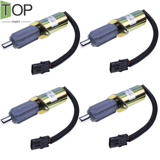 DURAFORCE 4X Fuel Solenoid Assembly for Case IH 7110 7120 7130 7140 7150 9210 9230 9240