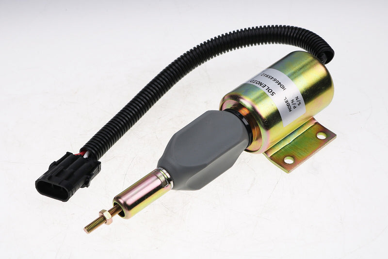 DURAFORCE 24V Fuel Shut Off Solenoid for John Deere 670C 670CH 672CH Motor Graders