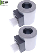 DURAFORCE 2X 12V DC 30W Solenoid Valve Coil MFZ10-37YC 3-Prong Replacement