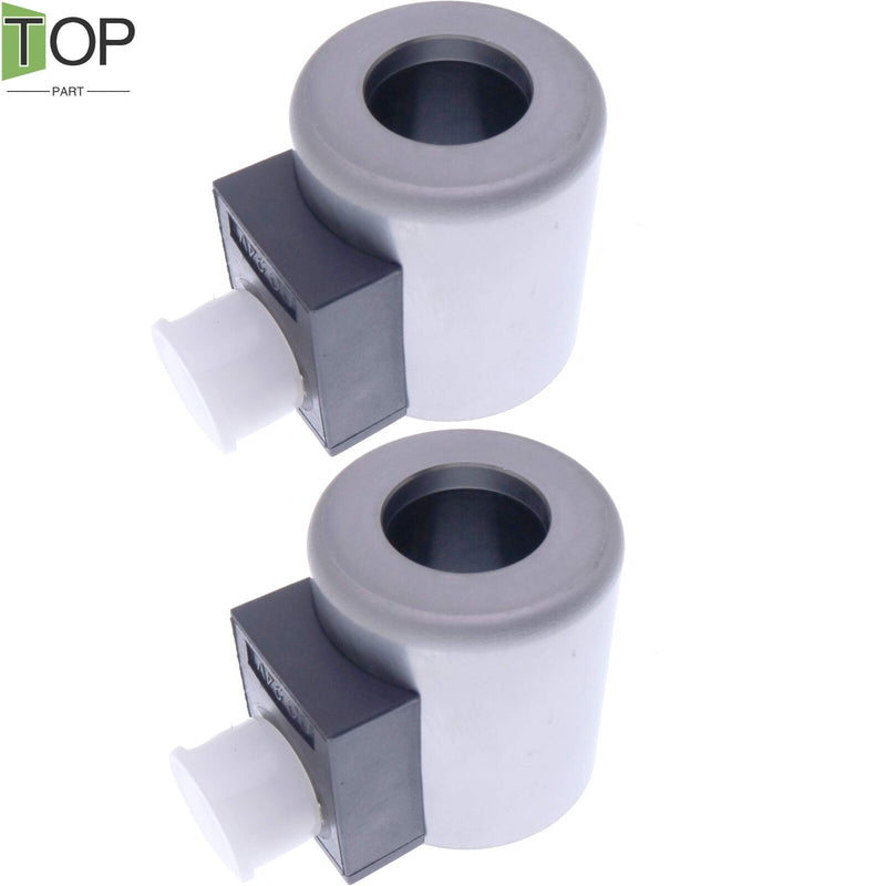 DURAFORCE 2X 12V DC 30W Solenoid Valve Coil MFZ10-37YC 3-Prong Replacement