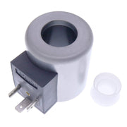 DURAFORCE 2X 12V DC 30W Solenoid Valve Coil MFZ10-37YC 3-Prong Replacement