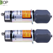 DURAFORCE 2X New Woodward 12V Shut Down Solenoid SA-3527-T 1504-12A7U1B