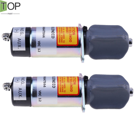 DURAFORCE 2X New Woodward 12V Shut Down Solenoid SA-3527-T 1504-12A7U1B