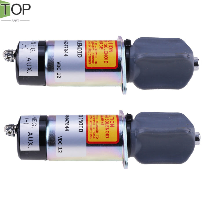 DURAFORCE 2X New Woodward 12V Shut Down Solenoid SA-3527-T 1504-12A7U1B