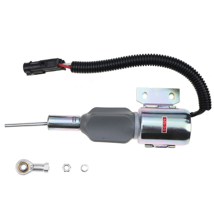 DURAFORCE 12V Fuel Shut Off Solenoid 3932529 SA-4756-12 for Cummins 4BT 6BT 5.9L Engine