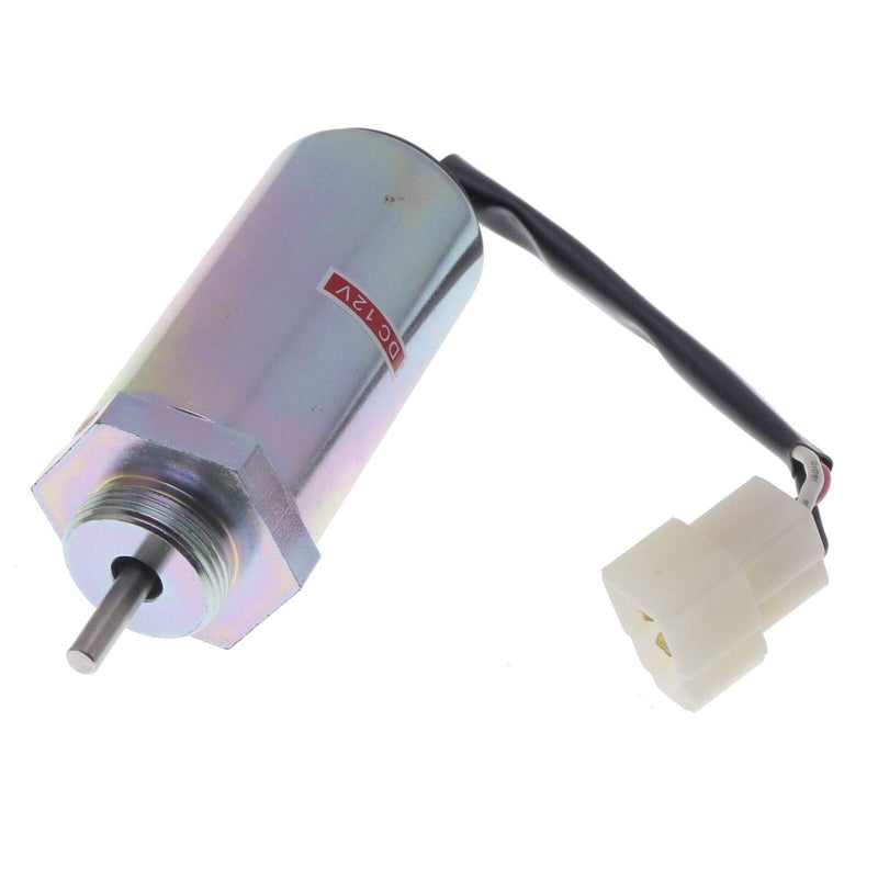 DURAFORCE New Fuel Shut Off Solenoid for Isuzu 3LD1 3LD24LE1 3LB1 4LB1 Engine